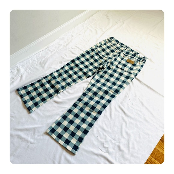 ★ NWT Wrangler Wrock 672 High-Rise Kick Flare Jeans Crop Jeans ★ - Picture 12 of 17